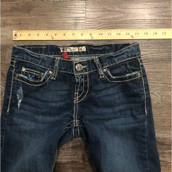 BKE Mya Skinny Jean Womens Size 26,5x31 Stretch Blue Jeans - Picture 6 of 7